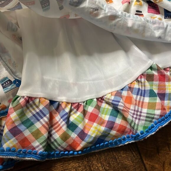 GIRL August Little Artist Swingy Dress, size 8 - Picture 5 of 10